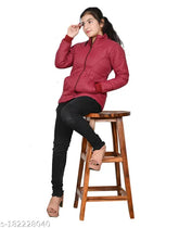 Maroon nylon long sleeve shirt for 8-11 years, solid design from India