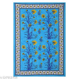 100% pure cotton botanical print single bedsheet with 1 pillow cover, ideal for summer, made by Home@shop