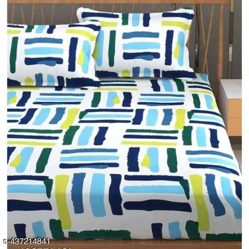 220 GSM single bed reversible microfibre polycotton AC comforter, 60x90 inches - soft & breathable Indian-made quilt for a cozy sleep