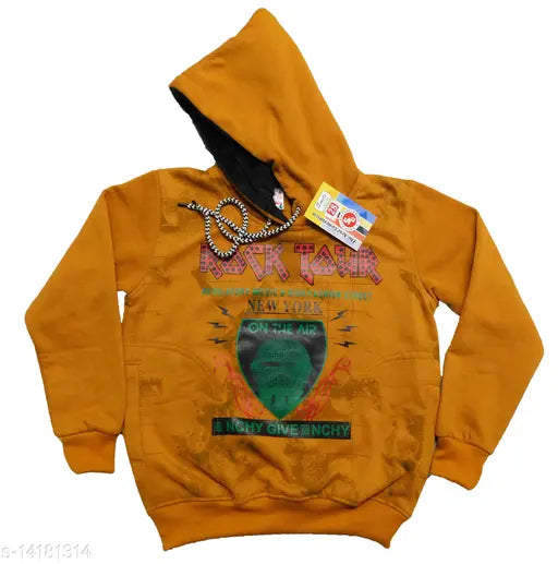 Winter fleece boys hoodie sweatshirt vol 7, cotton net, warm & cozy kid's clothing, winter outfit for boys ages 2-12, made in India