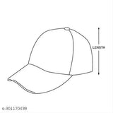 Solid cotton black and white caps, adjustable baseball design for men, women, & kids - Phirsein summer sportswear