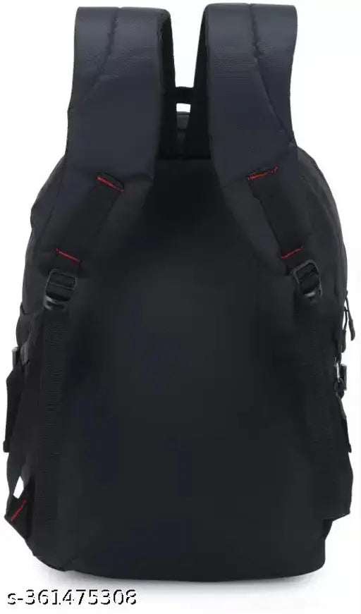Waterproof unisex Corridor 39L travel backpack with laptop compartment and rain cover, perfect for school or college. Made of durable polyester net. Multiple compartments, quick access pocket, meshed water bottle pouches, and padded interior for 15.6 inch laptops. Ideal size (40x28x12 cm) for on-the-go use. Origin: India