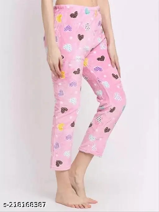 Viscose women's woolen lower pack of 2, ultra-soft elasticated waist, casual legwear