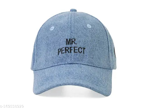 Light weight, stylish cotton baseball cap for men and women, high quality genuine India-made jeans cap