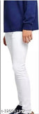 Denim, plain white Mod Men jeans for men. Solid fit in sizes 28, 30, or 32 inches