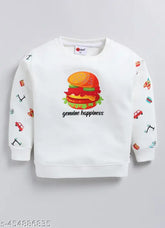 Blue Pure Cotton Mi Galaxy Full Sleeve Boys Sweatshirt for Kid, printed galaxy design on soft, breathable cotton