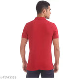 Stylish cotton short sleeve men's t-shirt, premium quality HardForce heavy-duty product, solid color India