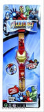 Glowing Iron Man watch for kids, multi-colored LED digital light, Indian-made