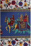 Pure cotton Jaipuri printed single bedsheet & pillow cover, superfine quality for summer, ideal for adults