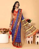 Elegant Brasso chiffon saree & blouse set for party wear, solid print, free size, India origin