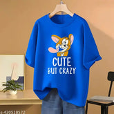 Cotton, loose fit, oversized Women's T-Shirt by Skyct Store - Comfy, breathable, trendy colors, S-XXL sizes