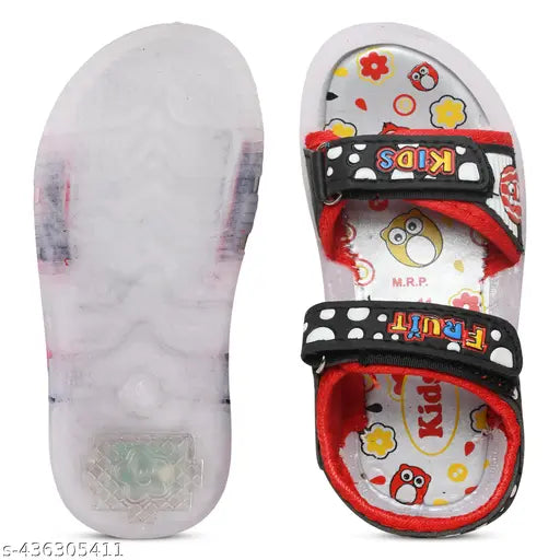 Brown PVC baby shoe combo with velcro fastening for boys and girls (age 2-5 years). Comfortable clogs with adaptive bolster system for kids, perfect for home use. Stylish and vibrant design, ideal for kids footwear collection