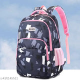 Modern fashion canvas net backpack, free size, 17x12 inches, ideal for daily essentials and travel