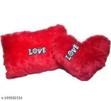 Soft fabric net teddy bear combo pillow, perfect for gifting to someone special or a baby child. Great value for home decoration and car showpieces. India origin