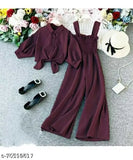 Sleeveless poly crepe jumpsuit, solid net, Indian-made fashion for women's size S (34-30-49)