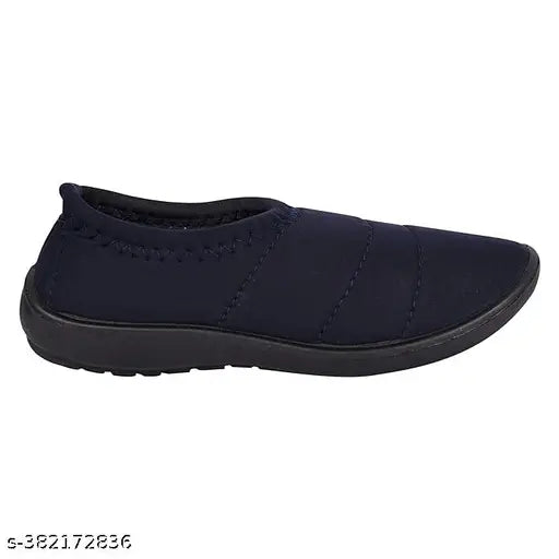 PU printed Sandox Women's Bellie Shoes - Navy, Blue, Pink (Pack of 4) - versatile, comfortable footwear for various occasions and events