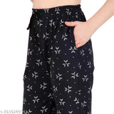 Cotton blend trackpants for women, pack of 2 - trendy solid-colored activewear for travel, sports, and casual outings. Available in sizes S to XXL