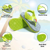 Trendy Eva sole slipper for infants and small children, comfortable and embellished net design for boys and girls footwear