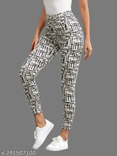 Multicolor printed lycra jeggings for women, gymwear, active bottomwear. Versatile and stylish track pants, perfect for summer or workout. Sizes 26-36, Indian origin