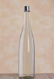 Clear glass wine bottles (750ML), leak-proof, perfect for drinks storage