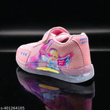 Attractive mesh shoes for girls, EVA sole, lace up fastening, vibrant print design