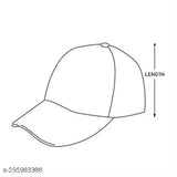 Black cotton baseball cap with self-design, adjustable and sweatproof. Unisex fashion accessory for summer, pack of 2 by Phirsein (India)