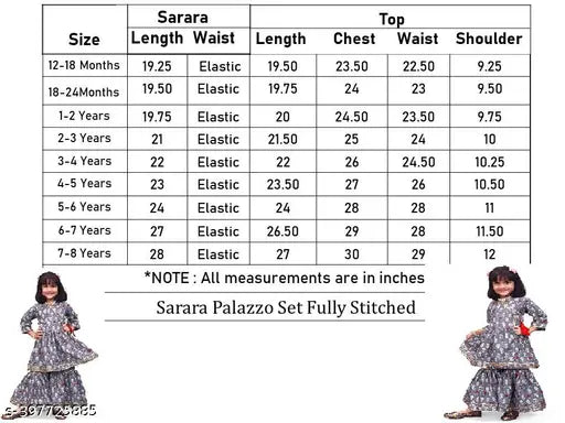 Grey cotton anarkali pants kurta set for girl, festive collection printed design, three-quarter sleeves, sizes from 12-8 years, made in India