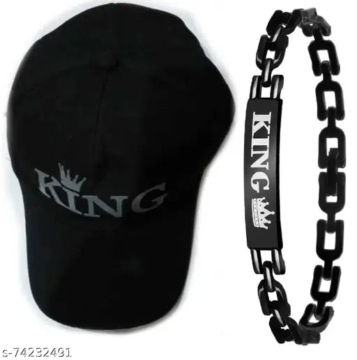 Black cotton baseball caps (2pcs) with net pattern, DCMR ENTERPRISES brand, adjustable fit, unisex design - perfect for summer, great gift option