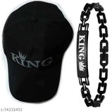 Black cotton baseball caps (2pcs) with net pattern, DCMR ENTERPRISES brand, adjustable fit, unisex design - perfect for summer, great gift option