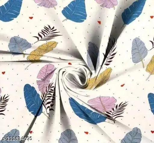Grey floral single bedsheet, Pure Glace cotton by Anjal for summer, superfine quality with 2 pillow covers