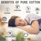 Pure cotton Jaipuri printed single bedsheet with 1 pillow cover, soft and cozy superfine quality cotton for adult bedrooms, India-origin design