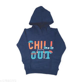 Cotton sweatshirt for kids (7-8 years), round neck, ribbed full sleeves, light winter wear, printed pattern from AR Kids, India