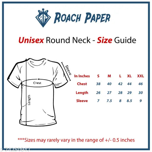 Cotton roach paper round neck half sleeve bio washed printed T-shirt featuring Virat Kohli, Indian clothing by newcomer designer