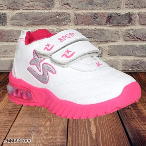 Tiny Kids Unique Style LED Pink leather shoes, flexible & non-skid sole, ideal for parties, dance, or festivals