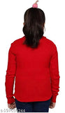 Woolen high neck sweater for kids (girls & boys), solid color design in long sleeves. Perfect winterwear for stylish comfort