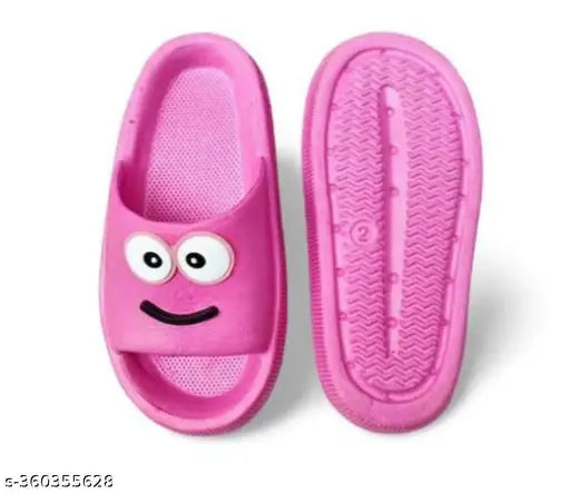Cartoon EVA slippers for kids: 9-12 Months to 8 Years, indoor bathroom footwear