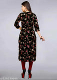 American Crepe printed combo three-quarter sleeve best selling kurta for daily, casual, and festive wear. Packet contains 1 readymade kurta, bust sizes S-XXL (36-44 in). Made in India