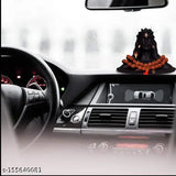 Large poly resin Adi Shankara statue for car decoration & office table, 16.5 cm x 13.5 cm x 11 cm, made in India
