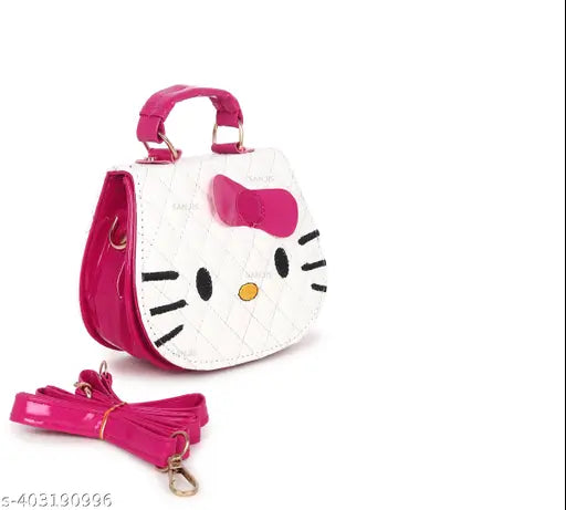 Faux leather mini purse sling bag, sunglasses, and hairband set (Pack of 3) - Trendy design for girls' fashion accessory, adjustable strap, perfect for toddlers