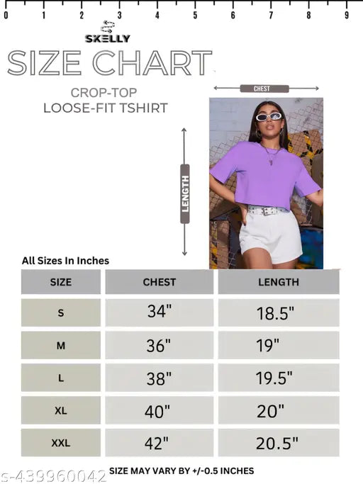 Printed croptop cotton blend 180 GSM t-shirt for casual wear daily wear top, featuring the SKELLY-WOMEN design on a short sleeved style