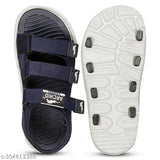 Lycra and Eva Velcro Sandals for Kids: Lightweight, adjustable flip flops for boys and girls aged 4.5-15 years, perfect for casual daily wear or sports