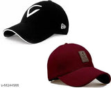 Modern cotton caps set, adjustable Ediko design for men and boys, perfect for parties, weddings, casual or formal events. Two pieces, great for sports and various occasions, made in India