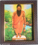 Synthetic resin, 12x9-inch Indian wall hanging photo frame featuring The Great Sage AGATHIYAR image