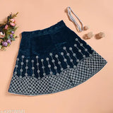 Embroidered velvet Lehenga Choli, 2-3 years, Indian ethnic festive wear