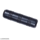 Unpolished Ebony Wood Karungali Kattai (3 Inches) - Pure black spiritual stick for pooja, India origin
