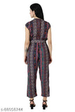 Pretty crepe jumpsuit in solid hue, sleeveless with slim fit, suitable for casual and evening wear, 100% polyester, hand wash only