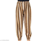 Dupion cotton embroidered A-line kurta with joggers set for kids, aged 4-10 years, India origin