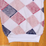 Magenda wool turtleneck sweater for kids, self-design net pattern in multiple sizes. Classic winter streetwear from India