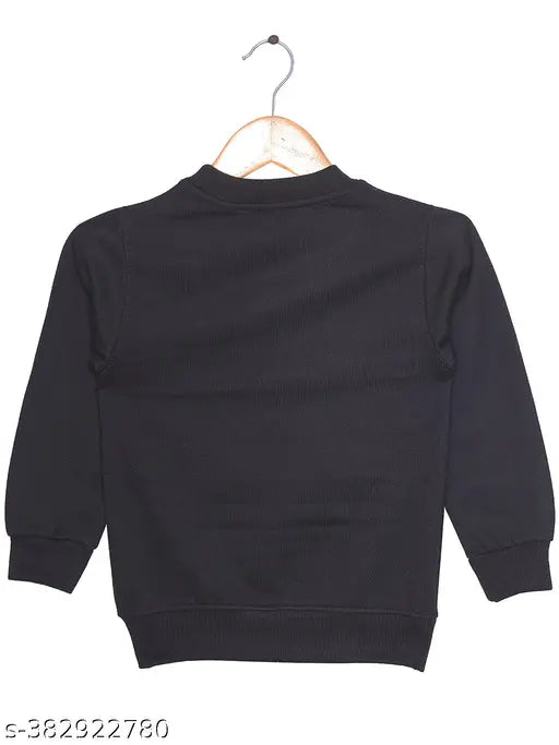 Cotton blend kids' printed pack of 2 sweatshirts, vibrant design for 4-9 year olds