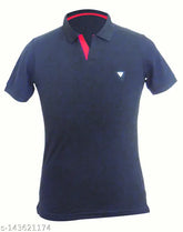 John Jasper cotton blend half sleeves polo t-shirt in pack of 1, perfect for men's casual wear